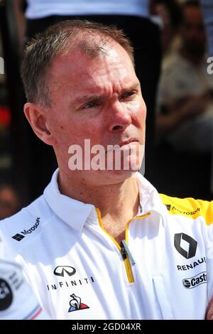 Alan Permane (GBR) Renault F1 Team Trackside Directeur des opérations. Grand Prix de France, dimanche 23 juin 2019. Paul Ricard, France. Banque D'Images