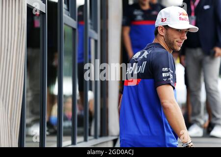 Pierre Gasly (FRA) Scuderia Toro Rosso. Grand Prix d'Italie, jeudi 5 septembre 2019. Monza Italie. Banque D'Images