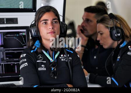 Jamie Chadwick (GBR) pilote de développement de courses Williams. Grand Prix d'Italie, samedi 7 septembre 2019. Monza Italie. Banque D'Images