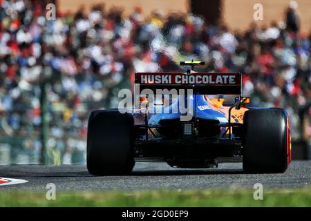 Lando Norris (GBR) McLaren MCL34. Grand Prix japonais, dimanche 13 octobre 2019. Suzuka, Japon. Banque D'Images