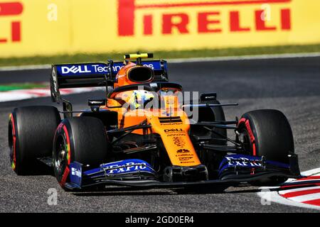 Lando Norris (GBR) McLaren MCL34. Grand Prix japonais, dimanche 13 octobre 2019. Suzuka, Japon. Banque D'Images