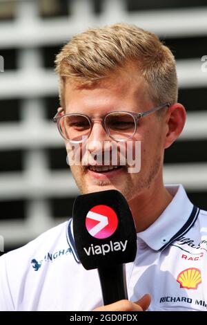 Marcus Ericsson (SWE) Alfa Romeo Racing troisième pilote. Grand Prix du Mexique, jeudi 24 octobre 2019. Mexico, Mexique. Banque D'Images