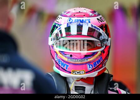 Sergio Perez (MEX) Racing point F1 Team. Grand Prix du Mexique, samedi 26 octobre 2019. Mexico, Mexique. Banque D'Images