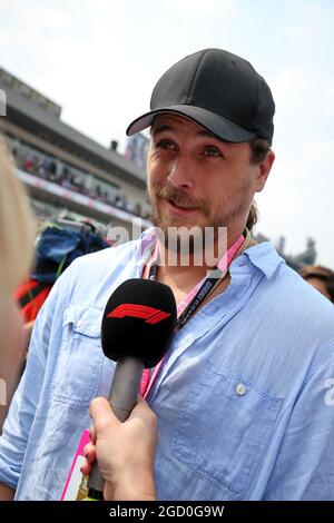 Ben Robson (GBR) acteur sur la grille. Grand Prix du Mexique, dimanche 27 octobre 2019. Mexico, Mexique. Banque D'Images