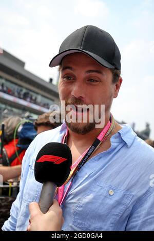 Ben Robson (GBR) acteur sur la grille. Grand Prix du Mexique, dimanche 27 octobre 2019. Mexico, Mexique. Banque D'Images