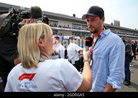 Ben Robson (GBR) acteur sur la grille. Grand Prix du Mexique, dimanche 27 octobre 2019. Mexico, Mexique. Banque D'Images