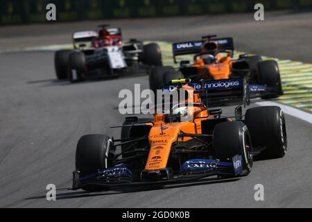 Lando Norris (GBR) McLaren MCL34. Banque D'Images