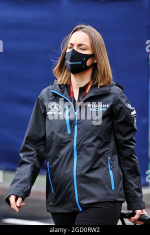 Claire Williams (GBR) Directeur adjoint de l'équipe Williams Racing. Grand Prix d'Autriche, vendredi 3 juillet 2020. Spielberg, Autriche. Banque D'Images