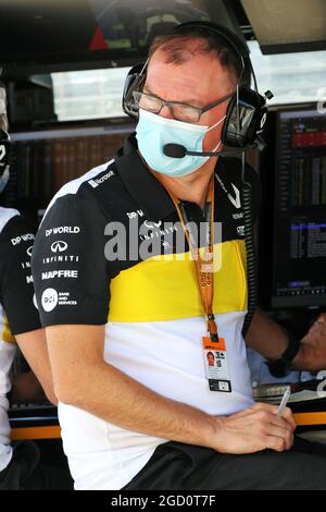 Alan Permane (GBR) Renault F1 Team Trackside Directeur des opérations. Grand Prix d'Autriche, samedi 4 juillet 2020. Spielberg, Autriche. Banque D'Images