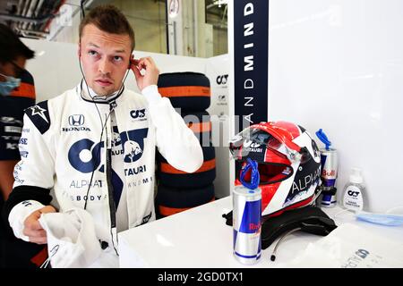 Daniil Kvyat (RUS) AlphaTauri. Grand Prix Steiermark, vendredi 10 juillet 2020. Spielberg, Autriche. Image de pool FIA pour usage éditorial uniquement Banque D'Images