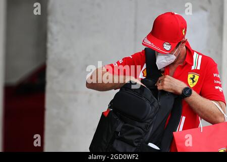 Sebastian Vettel (GER) Ferrari. Banque D'Images