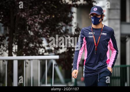 Lance Ret (CDN) Racing point F1 Team. Banque D'Images