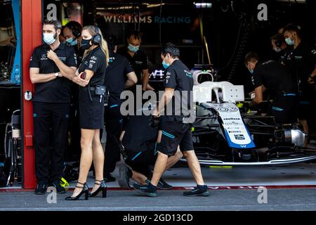 Stephanie Dattilo (Etats-Unis) Dorilton Capital Directeur juridique et avocat général du Groupe - avec Williams Racing. Grand Prix de Toscane, vendredi 11 septembre 2020. Mugello Italie. Banque D'Images