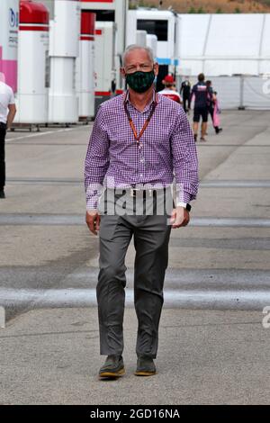 Greg Maffei (États-Unis) Liberty Media Corporation Président et chef de la direction. Grand Prix portugais, dimanche 25 octobre 2020. Portimao, Portugal. Banque D'Images