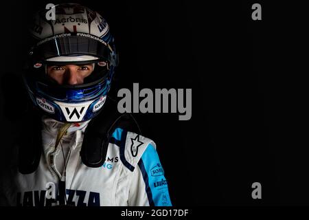 Nicholas Latifi (CDN) Williams Racing. Grand Prix Emilia Romagna, samedi 31 octobre 2020. Imola, Italie. Banque D'Images