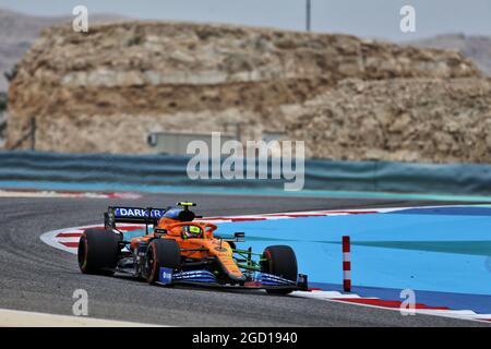 Lando Norris (GBR) McLaren MCL35. Banque D'Images