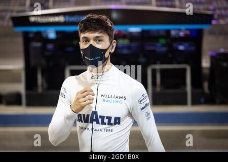 Jack Aitken (GBR) / (KOR) Williams Racing. Grand Prix de Sakhir, samedi 5 décembre 2020. Sakhir, Bahreïn. Banque D'Images