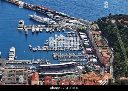 Atmosphère - Monaco pittoresque. Grand Prix de Monaco, mercredi 19 mai 2021. Monte Carlo, Monaco. Banque D'Images