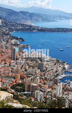 Atmosphère - Monaco pittoresque. Grand Prix de Monaco, mercredi 19 mai 2021. Monte Carlo, Monaco. Banque D'Images