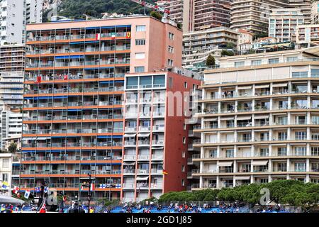 Atmosphère de Monaco. Grand Prix de Monaco, samedi 22 mai 2021. Monte Carlo, Monaco. Banque D'Images