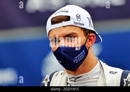 Pierre Gasly (FRA) AlphaTauri. Grand Prix de France, samedi 19 juin 2021. Paul Ricard, France. Banque D'Images