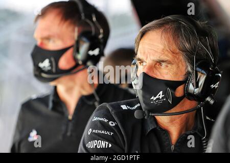 Davide Brivio (ITA) Alpine F1 Team Directeur de course. Grand Prix d'Autriche, samedi 3 juillet 2021. Spielberg, Autriche. Banque D'Images