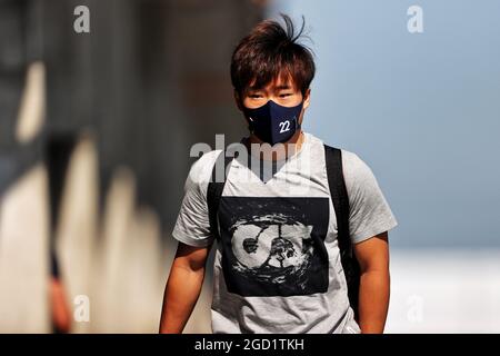 Yuki Tsunoda (JPN) AlphaTauri. Grand Prix de Hongrie, vendredi 30 juillet 2021. Budapest, Hongrie. Banque D'Images
