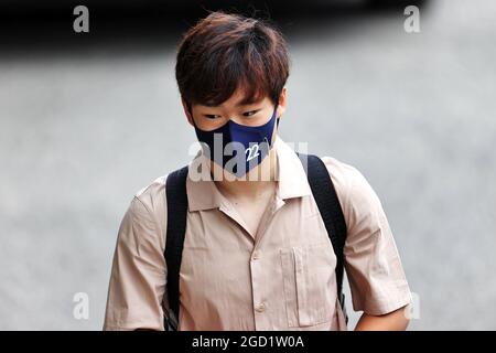 Yuki Tsunoda (JPN) AlphaTauri. Grand Prix de Hongrie, samedi 31 juillet 2021. Budapest, Hongrie. Banque D'Images