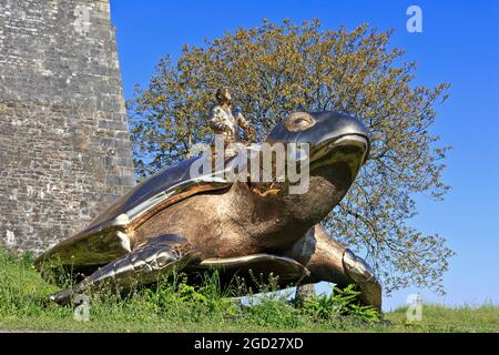 Recherche d'Utopia (2015) par l'artiste belge Jan Fabre (1958-) à la Citadelle de Namur, Belgique Banque D'Images