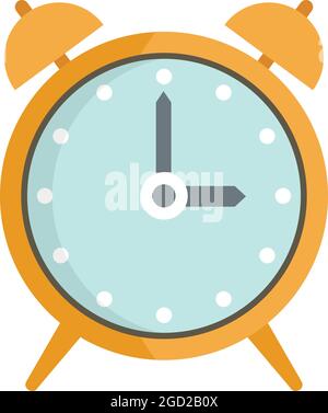 Icône de réparation de réveil. Illustration plate de l'icône du vecteur de réparation du réveil isolée sur fond blanc Illustration de Vecteur