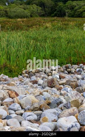 Aber PemBach Brokeshire Coast Banque D'Images