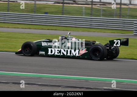 Ken Tyrrell, Tyrrell 011, Murray Walker Memorial Trophy pour Masters Historic Formula One, Silverstone Classic, Rocking and Racing, juillet - août 2021, Banque D'Images