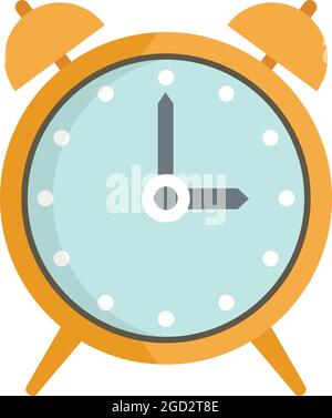 Icône de réparation de réveil. Illustration plate de l'icône du vecteur de réparation du réveil isolée sur fond blanc Illustration de Vecteur