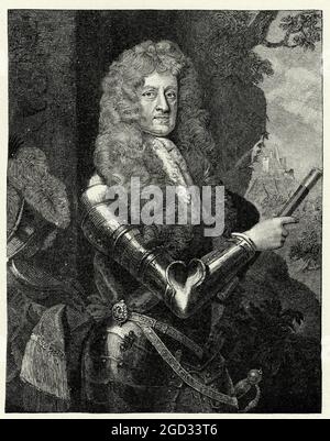 Portrait de James Butler, premier duc d'Ormond, XVIIe siècle Banque D'Images