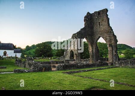 Abbaye de Talley, (gallois : Abaty Talyllychau). Carmarthenshire, pays de Galles. ROYAUME-UNI Banque D'Images