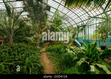 FRANCE, HAUT-DE-SEINE (92), BOULOGNE-BILLANCOURT, JARDINS DES SERRES D'AUTEUIL Banque D'Images