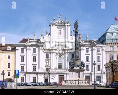 Géographie / voyage, Autriche, Vienne, église à la cour, DROITS-SUPPLÉMENTAIRES-AUTORISATION-INFO-NON-DISPONIBLE Banque D'Images