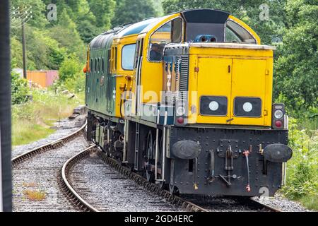 Chernet Valley Heritage Railway Locos Stoke sur Trent Staffordshire Banque D'Images