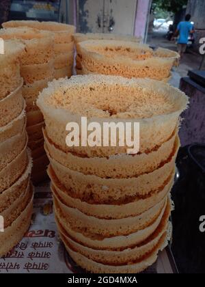 Rajasthani ghevar, jaipur, rajasthan, Inde Banque D'Images