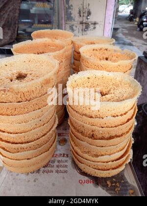 Rajasthani ghevar, jaipur, rajasthan, Inde Banque D'Images