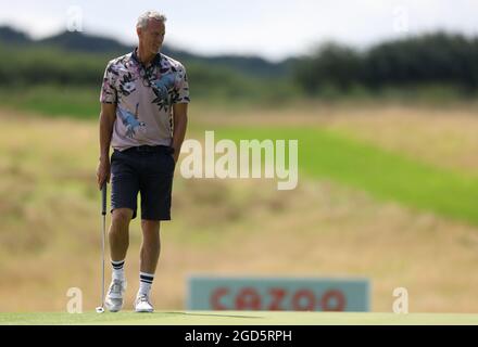 Mark Foster lors d'une journée de prévisualisation avant le Cazoo Classic au London Golf Club à Ash, Kent. Date de la photo: Mercredi 11 août 2021. Banque D'Images