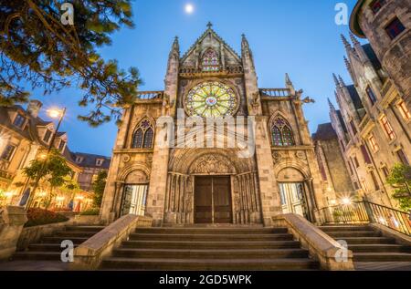 Bana Hills, Danang Vietnam - 22 mai 2018 : Eglise de Ba Na Hills, Da Nang, Vietnam Banque D'Images