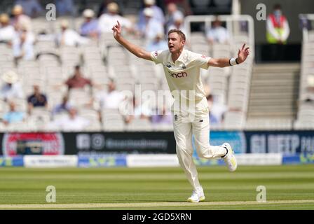 Photo du dossier datée du 02-06-2021 de Stuart Broad, en Angleterre. Date de publication : le mercredi 1er août 2021. Banque D'Images