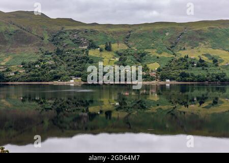 Loch Broom est un loch de mer situé dans le nord-ouest de Ross et de Cromarty, dans l'ancienne paroisse de Lochbroom, Banque D'Images