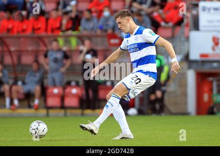 Londres, Royaume-Uni. 11 août 2021. Jimmy Dunne de Queens Park Rangers en action .Carabao Cup 1er tour match, Leyton Orient / Queens Park Rangers au Breyer Group Stadium de Londres le mercredi 11 août 2021. Cette image ne peut être utilisée qu'à des fins éditoriales. Utilisation éditoriale uniquement, licence requise pour une utilisation commerciale. Aucune utilisation dans les Paris, les jeux ou les publications d'un seul club/ligue/joueur. photo par Steffan Bowen/Andrew Orchard sports photographie/Alay Live news crédit: Andrew Orchard sports photographie/Alay Live News Banque D'Images