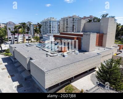 CAE - Centre des arts de la scène - Centro de Artes e Espectatáculos - à Figueira da Foz, Portugal, Europe Banque D'Images