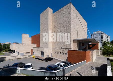 CAE - Centre des arts de la scène - Centro de Artes e Espectatáculos - à Figueira da Foz, Portugal, Europe Banque D'Images