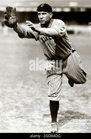 Photo d'époque du joueur de baseball du Temple de la renommée, Tris Speaker Banque D'Images