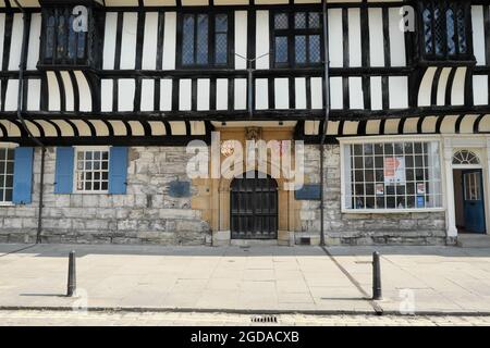 St William's College A Timber Framed Medieval Building à Minster Yard York Yorkshire Angleterre Banque D'Images