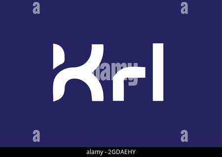 Logo Alphabetic design Vector logo initial Vector Illustration de Vecteur